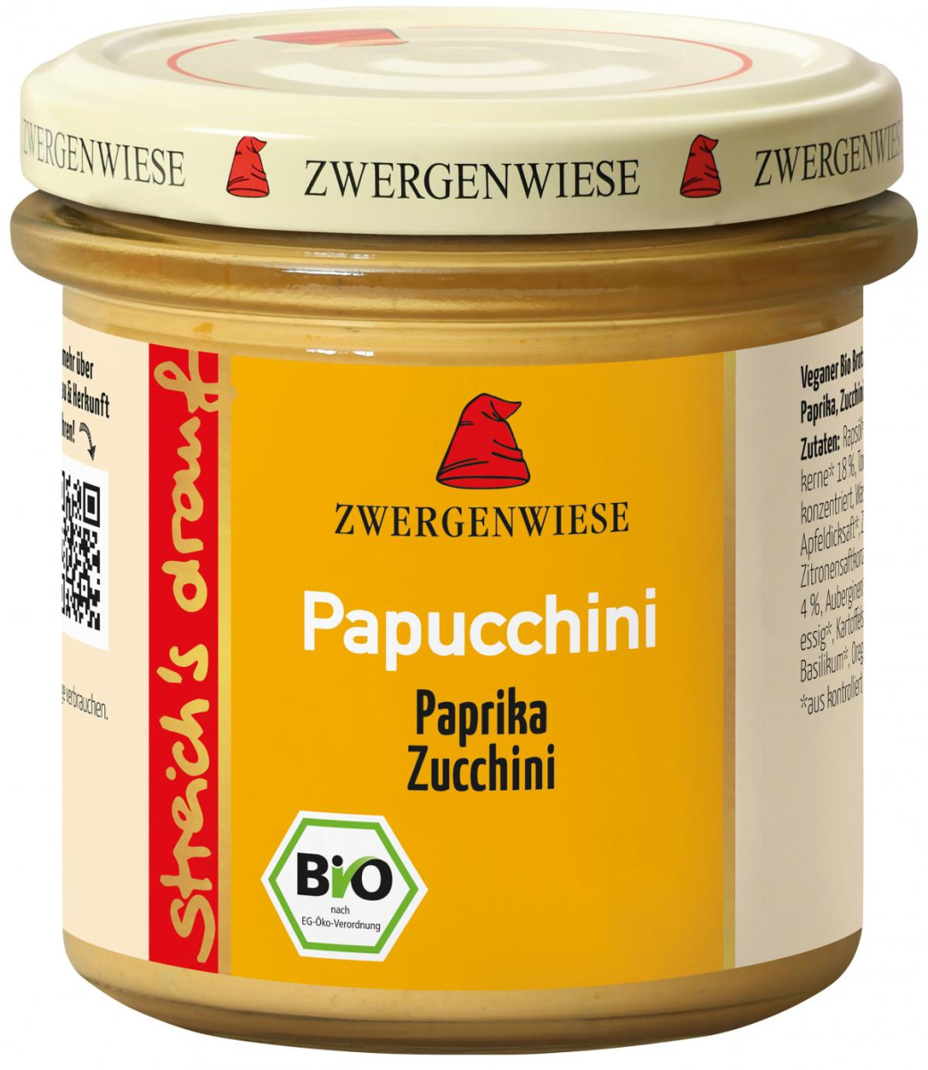 Zwergenwiese streichs drauf Papucchini, 135 g Glas