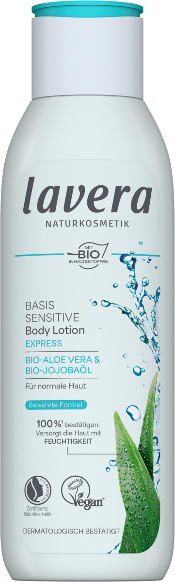 lavera Basis Sensitiv Body Lotion Express, 250 ml