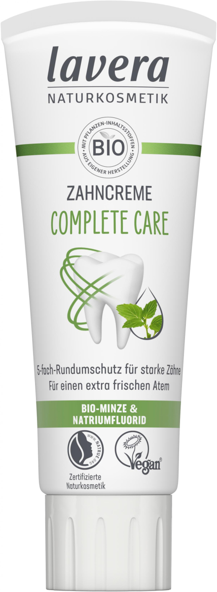 lavera Zahncreme Complete Care, 75 ml Tube