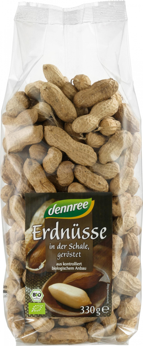 dennree Erdnüsse, mit Schale, geröstet, Ägypten, 3