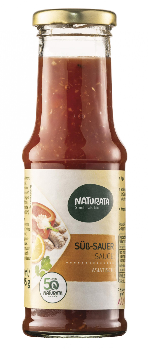 Naturata Süß Sauer Sauce, 0,21 L Flasche