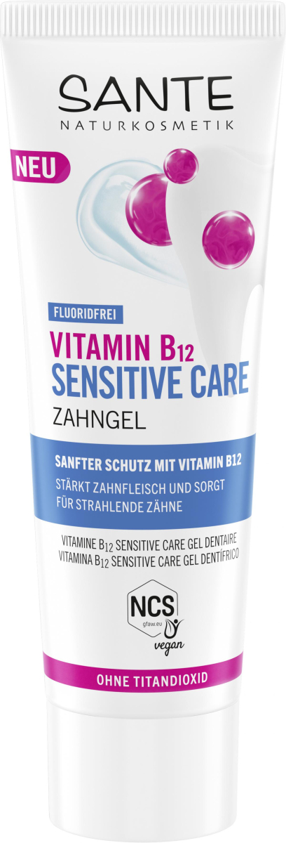 Sante Zahngel Vitamin B12 Sensitive Care ohne Fluo