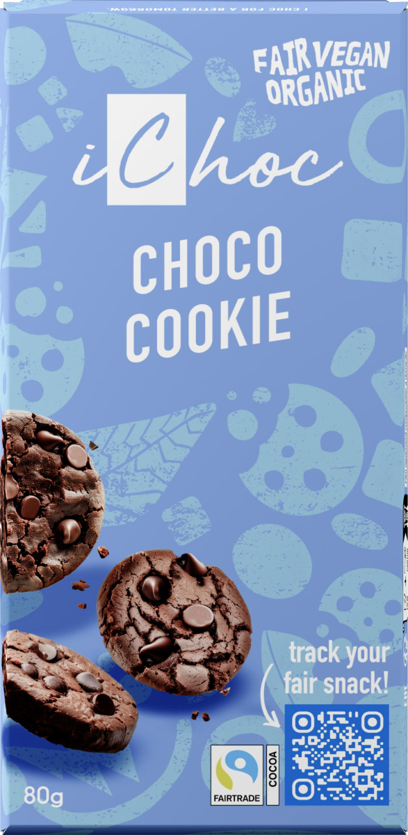 iChoc Choco Cookie, 80 g Stück