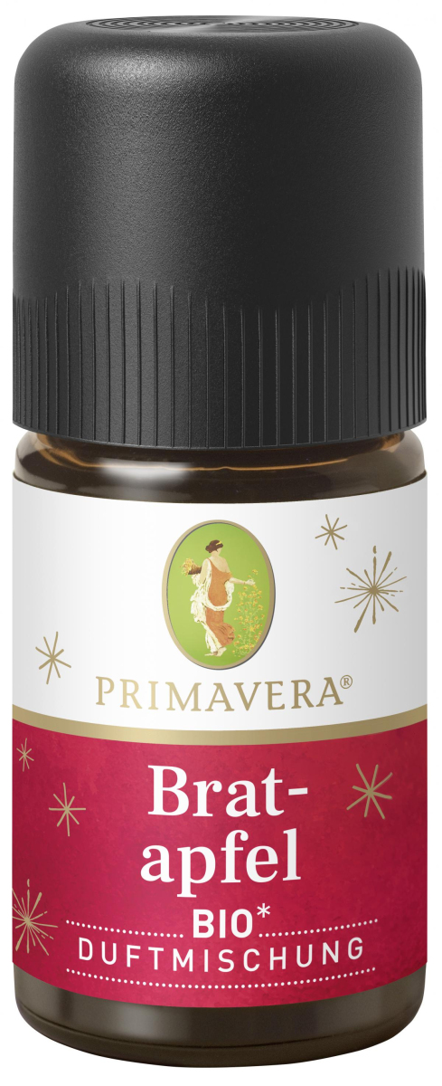 PRIMAVERA Duftmischung Bratapfel, 5 ml Flasche