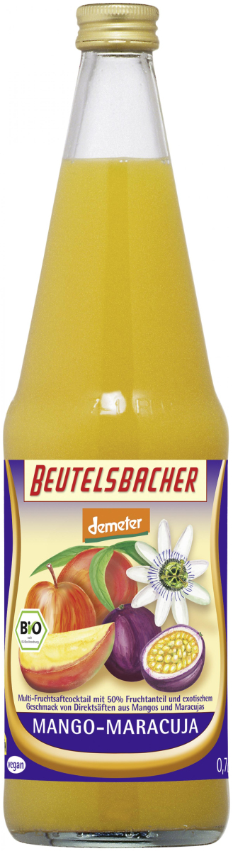 Beutelsbacher Mango-Maracuja, 0,7 ltr Flasche