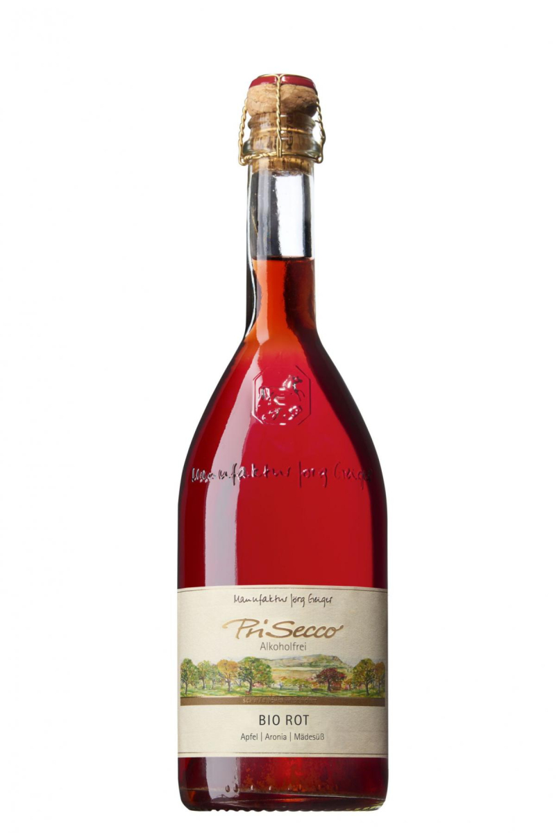 Bio PriSecco 0,75 l "Rot" - alkoholfrei
