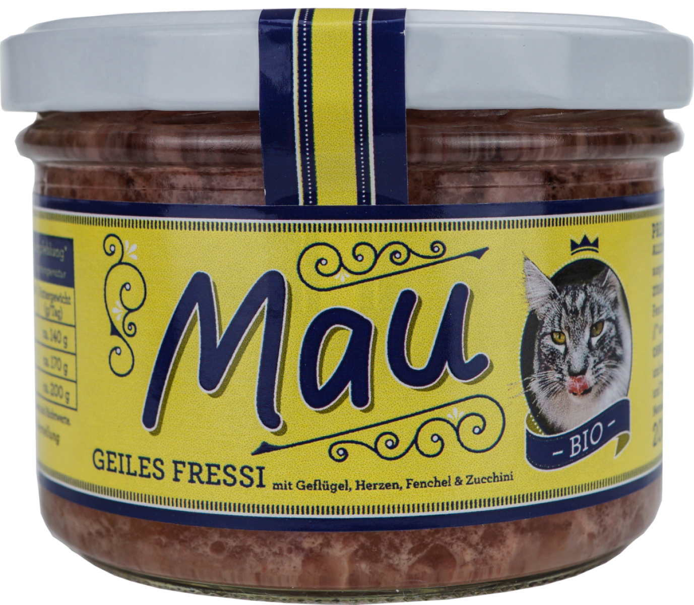 Wuff & Mau Heimtiernahrung Mau Geiles Fressi, 200