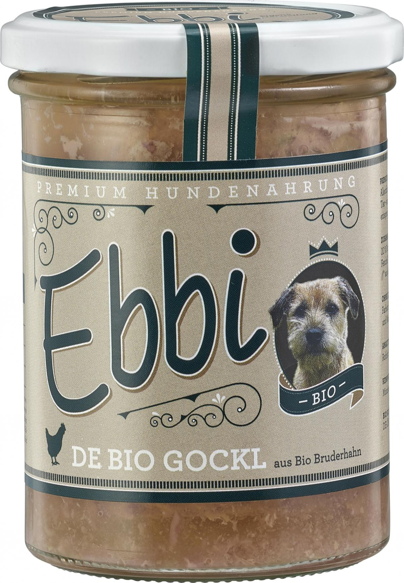 Wuff & Mau Heimtiernahrung Ebbi De Gockl Hundefutt