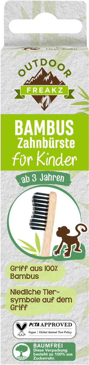 Martin Schoenitz Bambus Zahnbürste Kinder, 1 Stück
