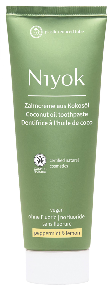 Niyok GmbH Zahncreme aus Bio-Kokosöl Pfefferminze