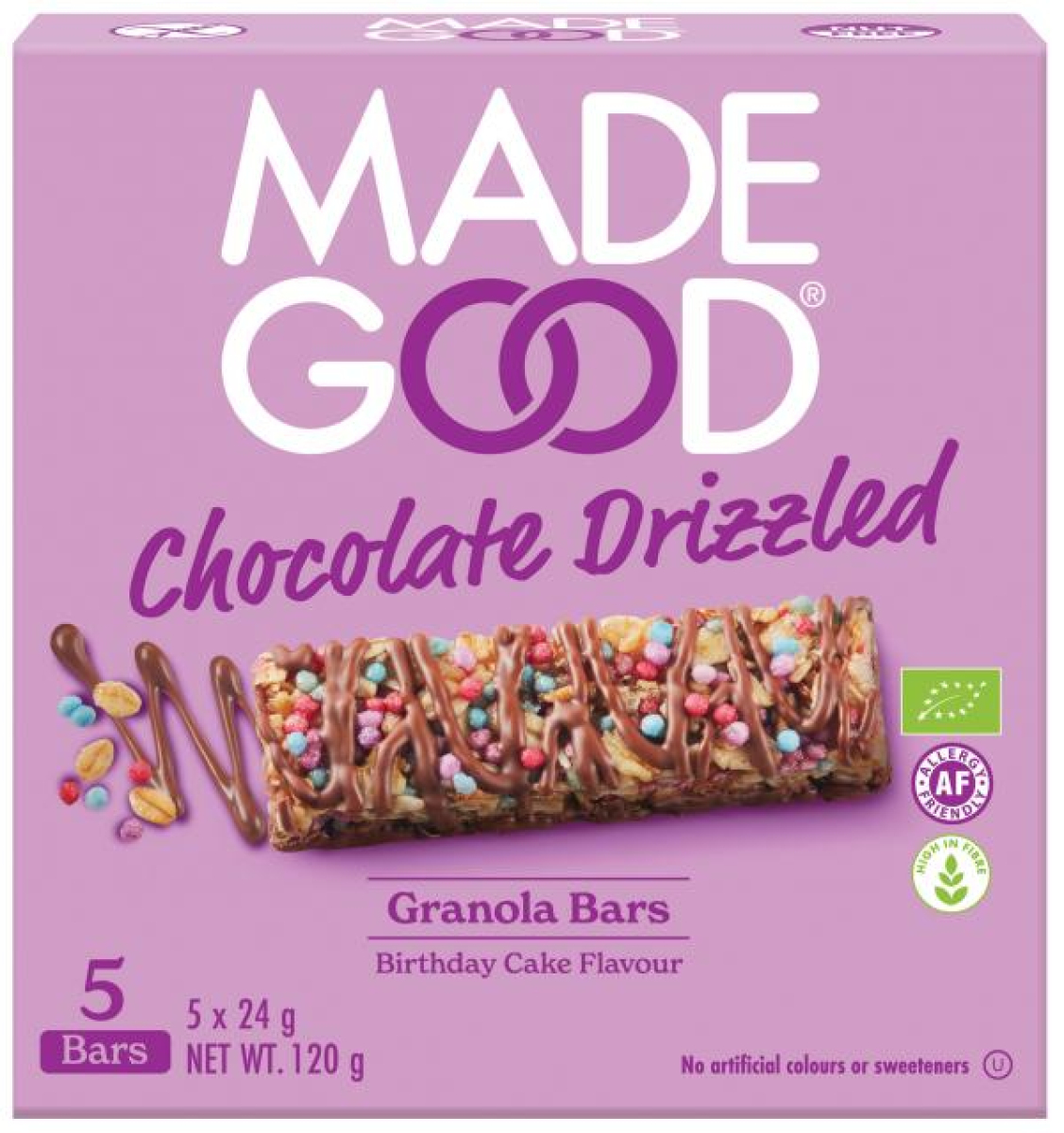 MadeGood MadeGood Bio Müsliriegel , 120 g Packung
