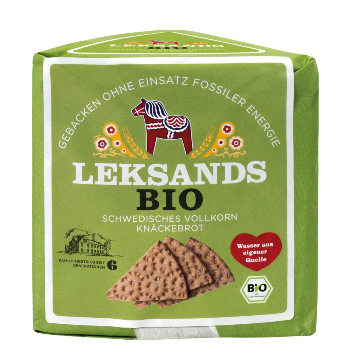bioGourmet Schwedisches Vollkorn Knäckebrot, dreie