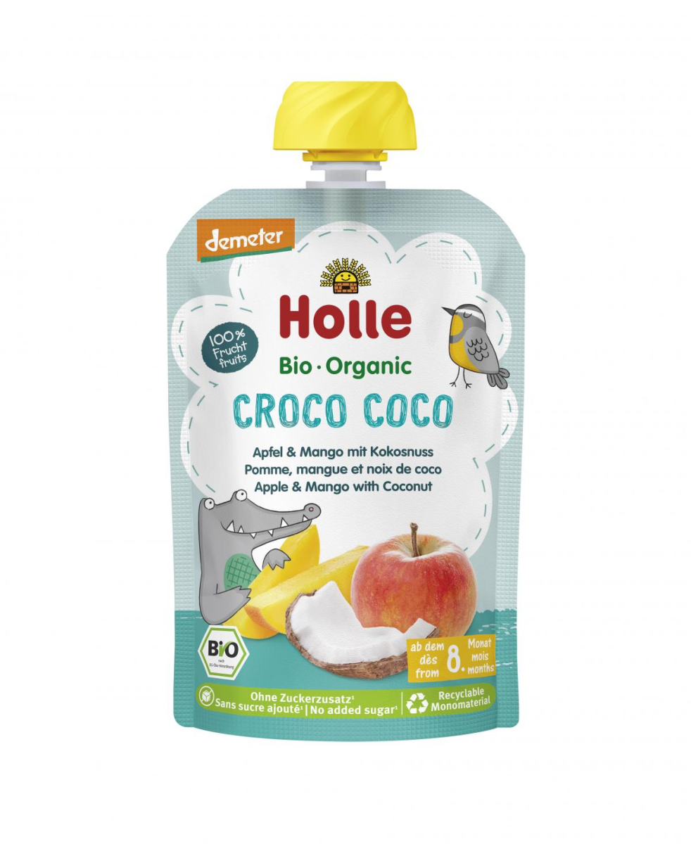Holle Croco Coco Apfel & Mango mit Kokosnuss