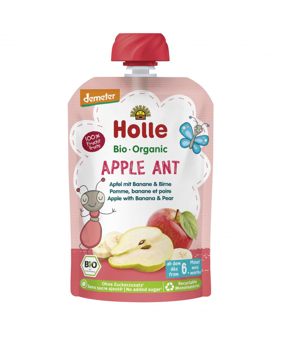 Holle Apple Ant Apfel mit Banane & Birne