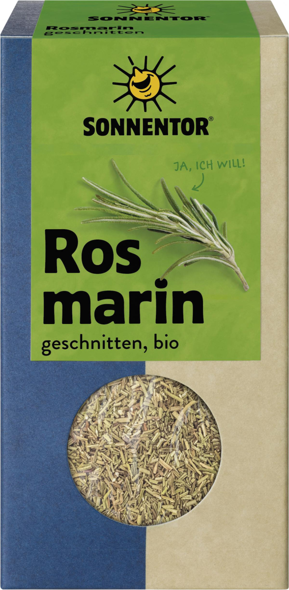Sonnentor Rosmarin, geschnitten, 25 gr Packung