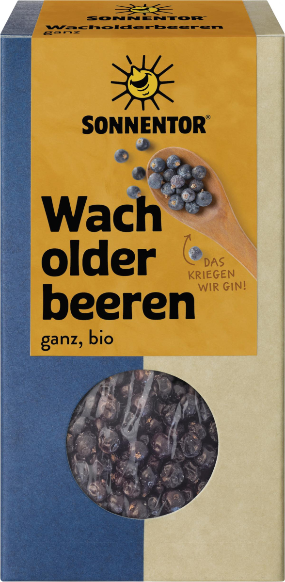 Sonnentor Wacholderbeeren, ganz, 35 gr Packung