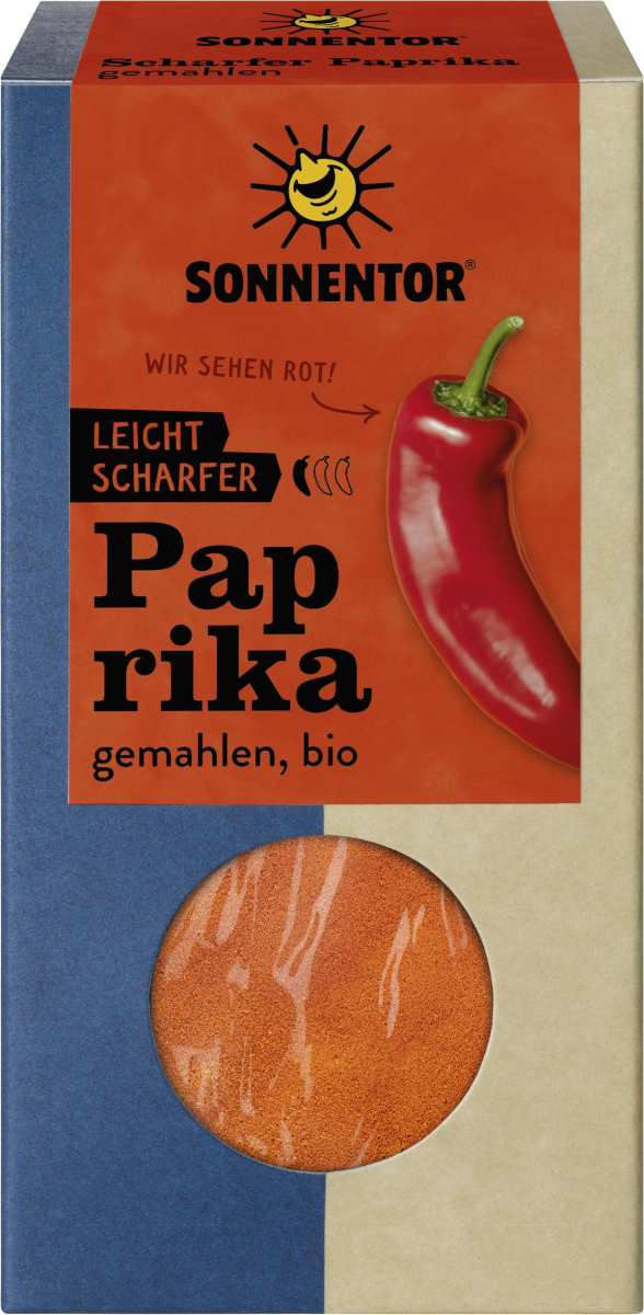 Sonnentor Paprika, scharf, 50 gr Packung