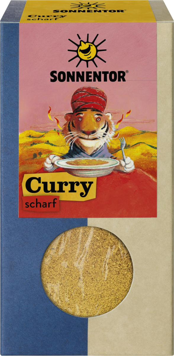 Sonnentor Curry scharf, 50 gr Packung
