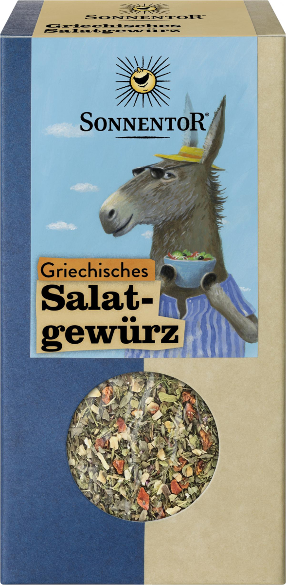 Sonnentor Griechisches Salatgewürz, 35 g Packung