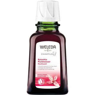 Weleda Ratanhia-Mundwasser, 50 ml Flasche