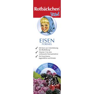 Rotbäckchen Vital Eisen Formel, 450 ml Flasche