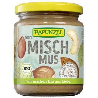Rapunzel Mischmus 4 Nuts, 250 gr Glas