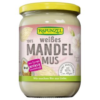 Rapunzel Mandelmus weiß, aus Europa, 500 gr Glas