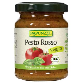 Rapunzel Pesto Rosso vegan, 130 ml Glas