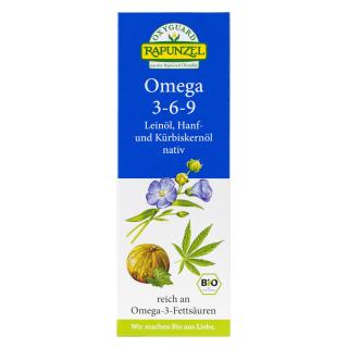 Rapunzel OXYGUARD® Omega 3-6-9, 250 ml Flasche