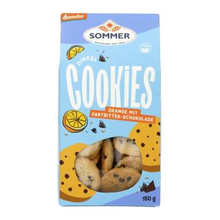 Sommer Dinkel Schoko-Orange Cookies, 150 gr Packun