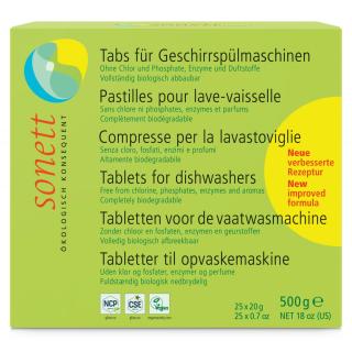 Sonett Spülmaschinen-Tabs, 0,5 kg Packung