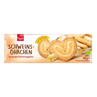 linea natura Schweinsöhrchen, 100 g Packung