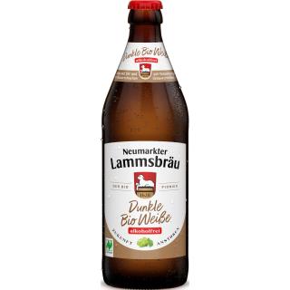 Neumarkter Lammsbräu Dunkle Weiße alkoholfrei, 0,5