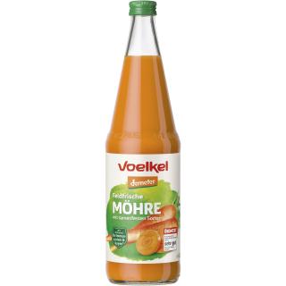 Voelkel Möhrensaft feldfrisch und samenfest, 0,7 l