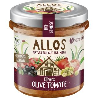 Allos Hof-Gemüse Olivers Tomate Olive, 135 gr Glas
