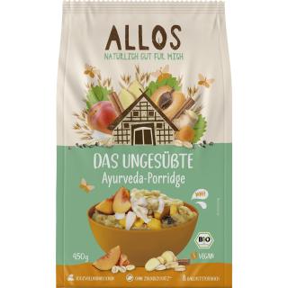 Allos Der Ungesüsste Ayurveda Brei, 450 gr Packung