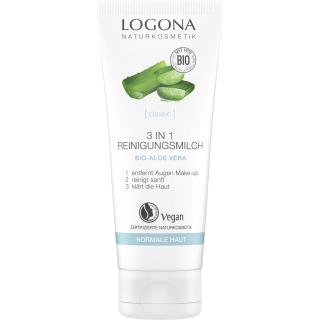 Logona 3 in 1 Reinigung, Bio-Aloe & Bio-Damaszener