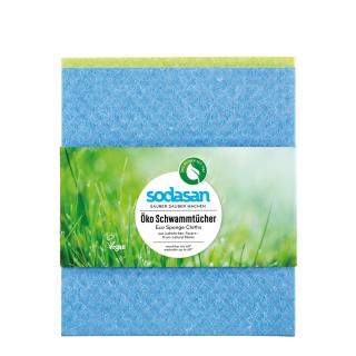 Sodasan Öko Schwammtücher, 2 St Packung