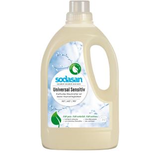 Sodasan Universal-Waschmittel Sensitiv, 1,5 ltr Fl