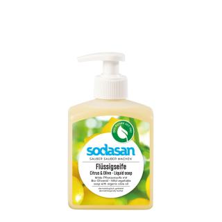 Sodasan Naturpflege-Seife liquid Citrus-Olive, 300
