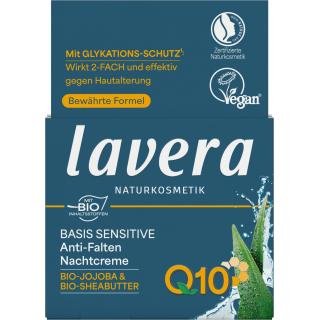 lavera Nachtcreme Anti-Falten Q10, 50 ml Tiegel