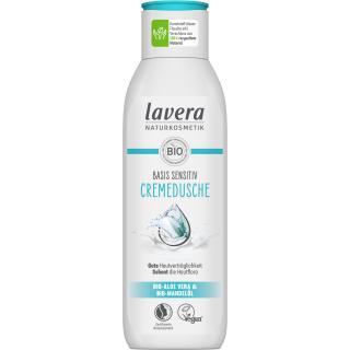 lavera Cremedusche basis sensitiv, 250 ml Flasche