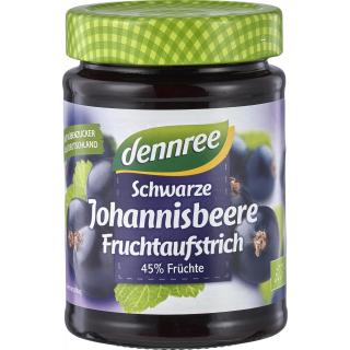 dennree Fruchtaufstrich Schwarze Johannisbeere, 34