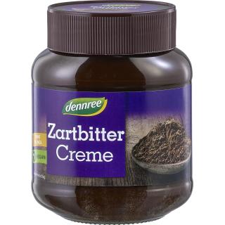 dennree Zartbitter Creme, 400 gr Glas -30% Kakaoan
