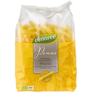 dennree Mais-Reis-Penne, 500 gr Packung -glutenfre