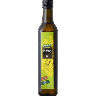 dennree Rapsöl, nativ kalt gepresst, 0,5 ltr Flasc