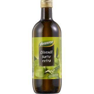 dennree Olivenöl nativ extra, leicht fruchtig, 1 l