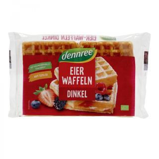 dennree Dinkel Frischeiwaffeln, 165 gr Packung