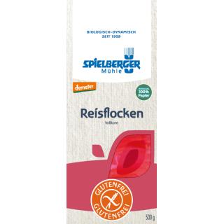 Spielberger Reisflocken, demeter, 500 gr Packung