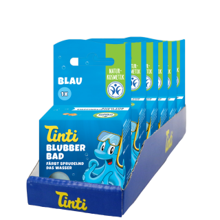 Tinti Blubber Bad blau, 1 Stück